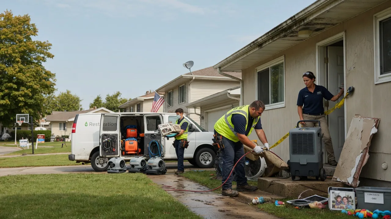 Water Damage Restoration in Hamilton, KS near me